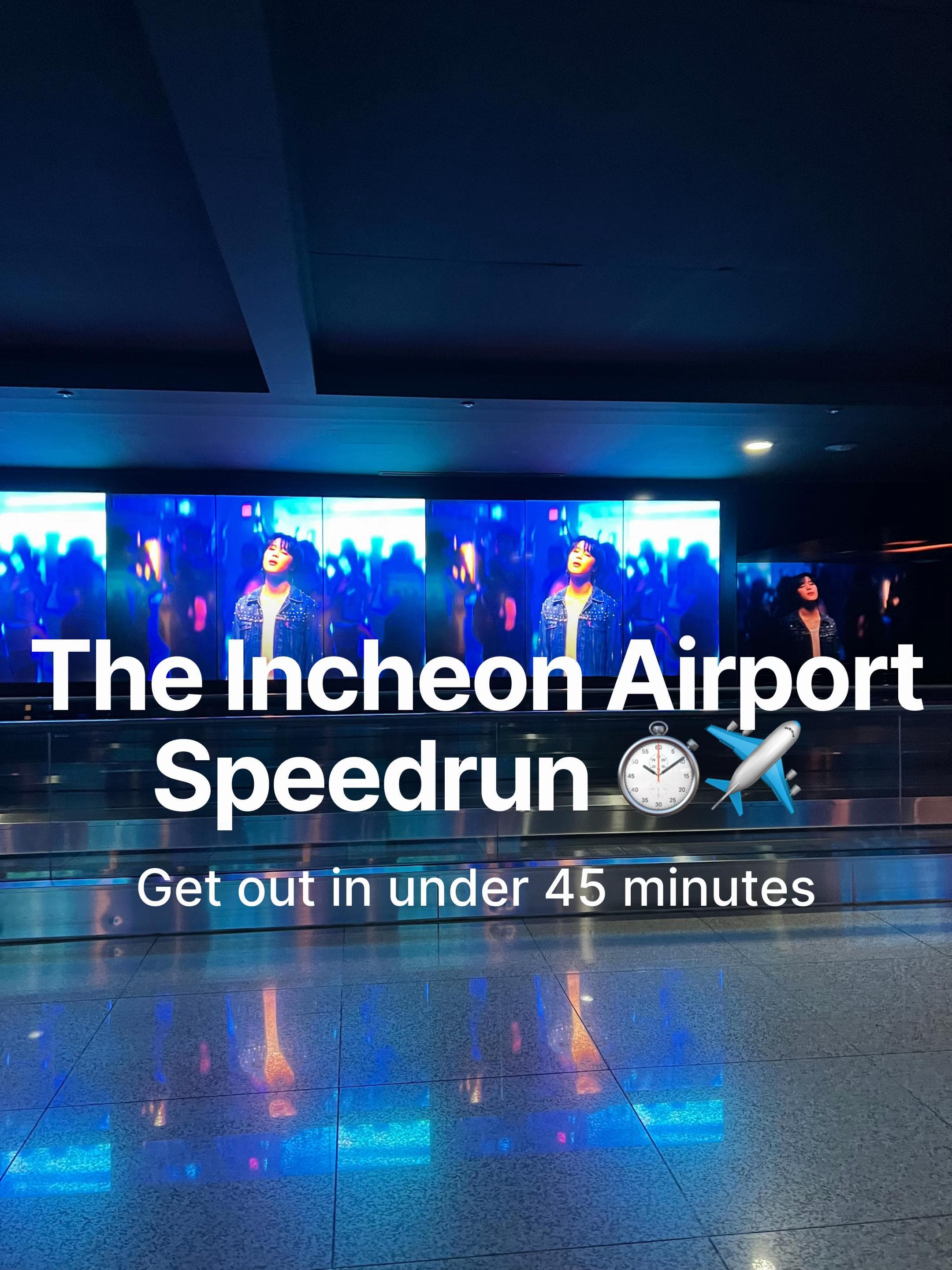 Efficient Incheon Airport and Seoul Station Navigation