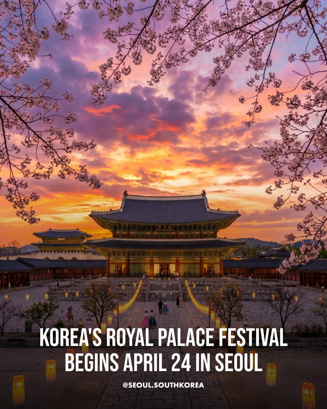 Seoul's Historic Royal Palaces Host Spring Festival