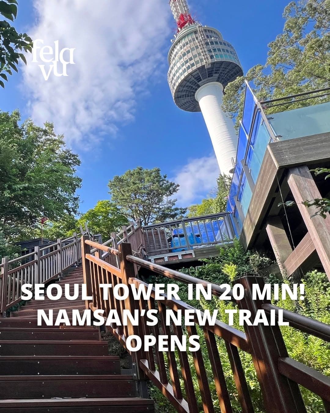 Namsan Northern Forest Trail Shortens Seoul Tower Trip