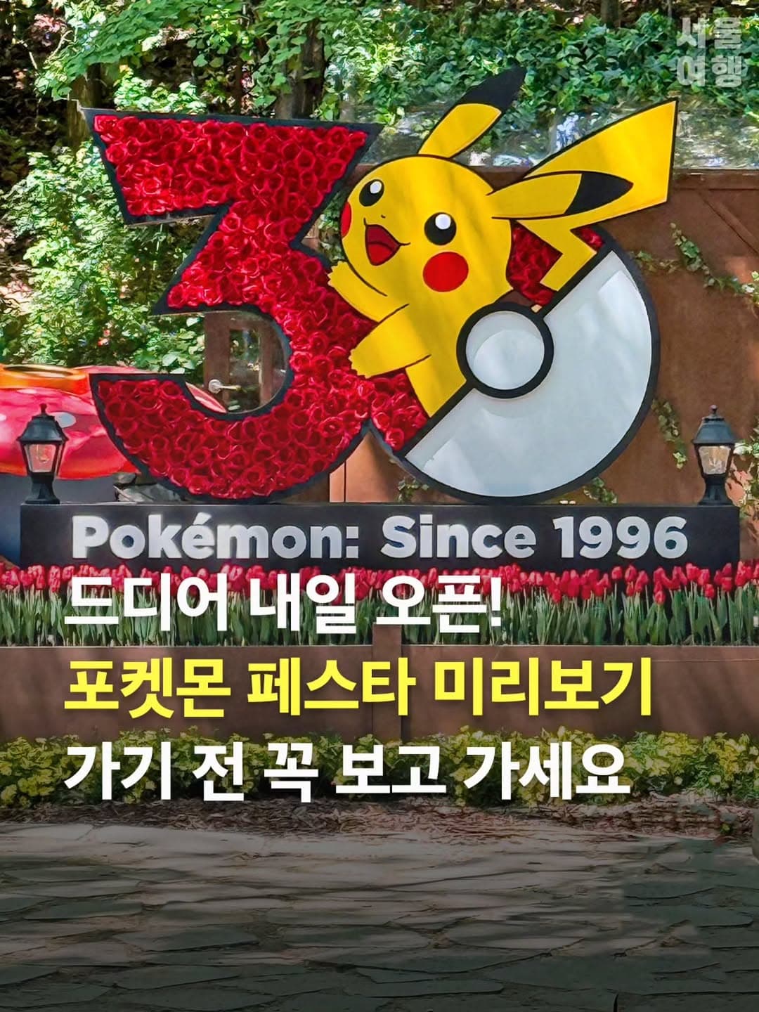 Pokemon Festa Events in Seongsu and Seoul Forest