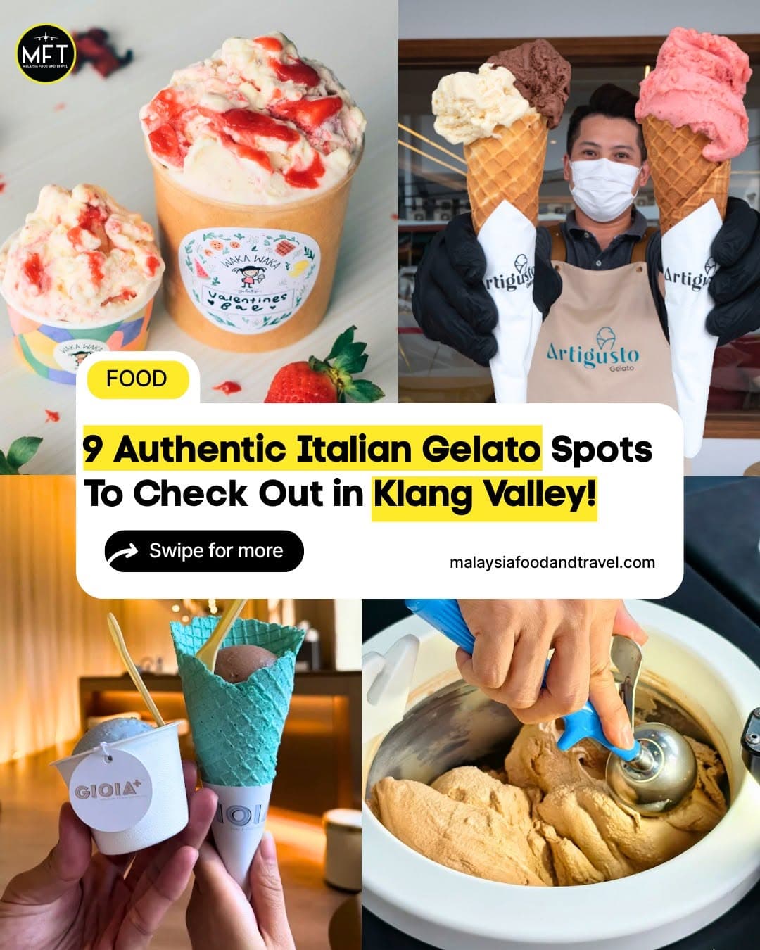 Klang Valley's Top Authentic Italian Gelato Spots