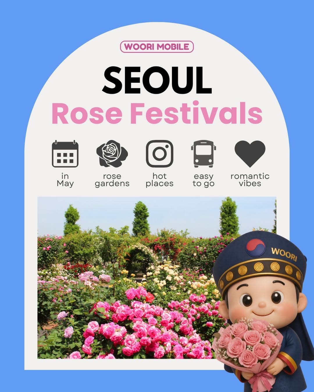 Seoul's Top Spots for Spring Rose Season