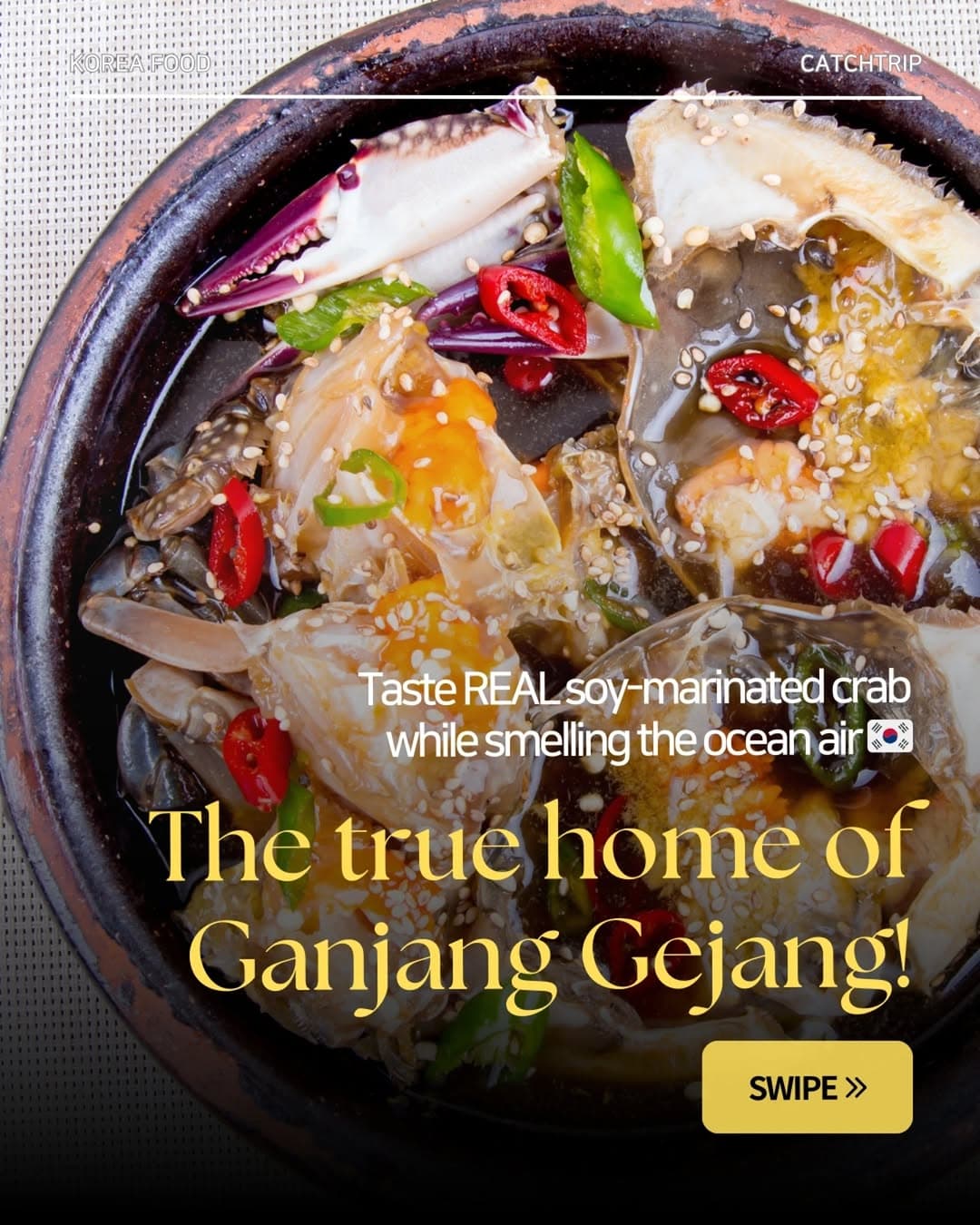 Yeosu Guide to Delicious Soy-Marinated Crab