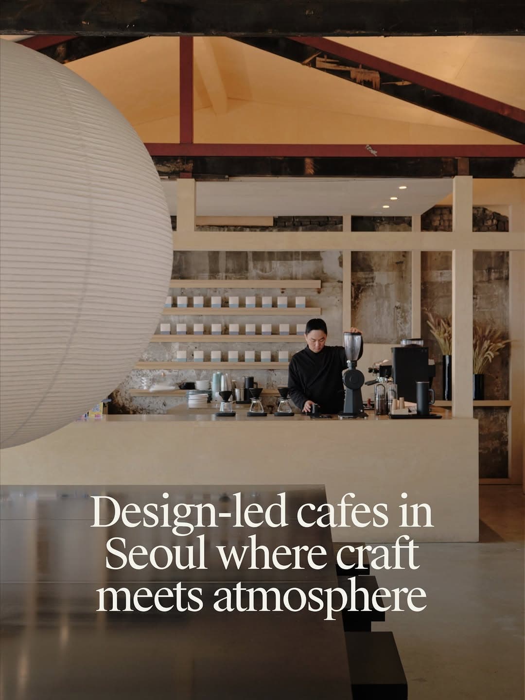 Seoul Cafés Feature Raw Concrete, Timber, and Natural Light