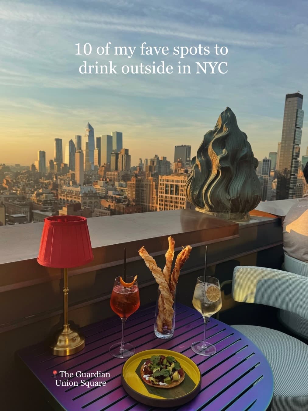 Ten Rooftop Bars Across New York City