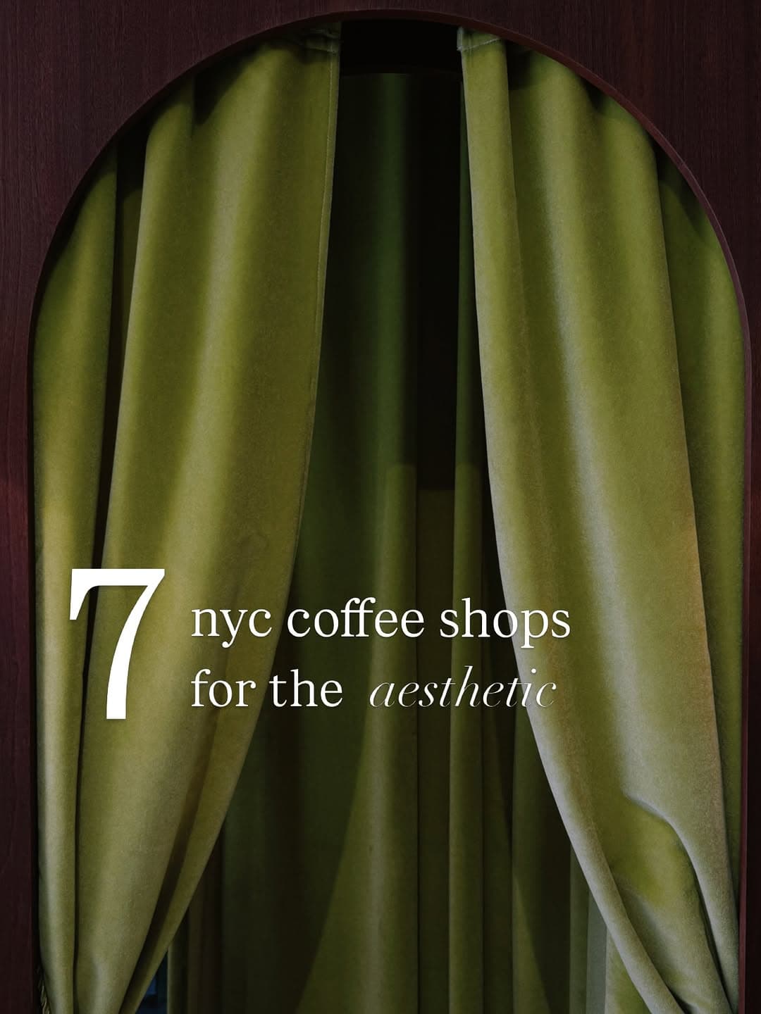 Aesthetic NYC Coffee Shops For Any Occasion