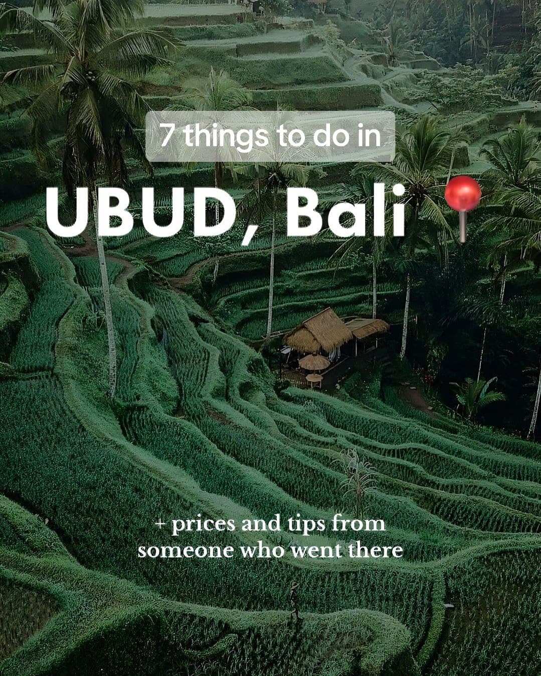 Ubud Bali's Top 7 Must-See Natural Wonders