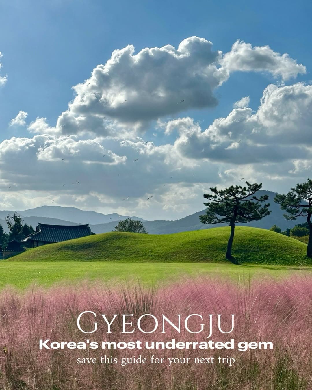 Gyeongju: Ancient Tombs, Temples, and Hanok Cafés