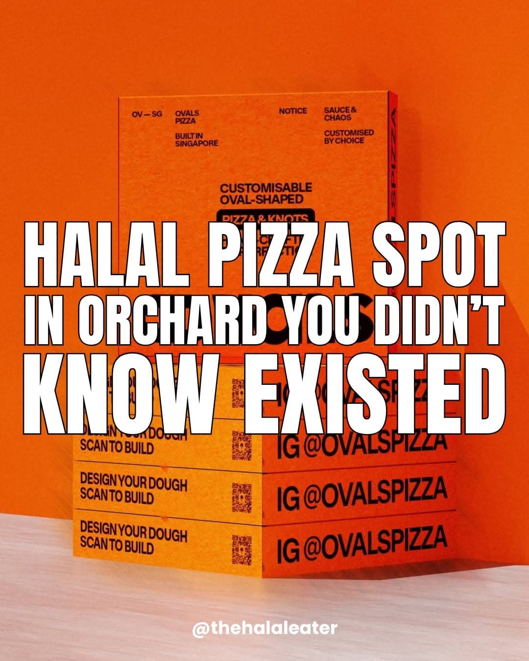 Ovals Pizza: Hand-Stretched Pizzas at Tangs Market