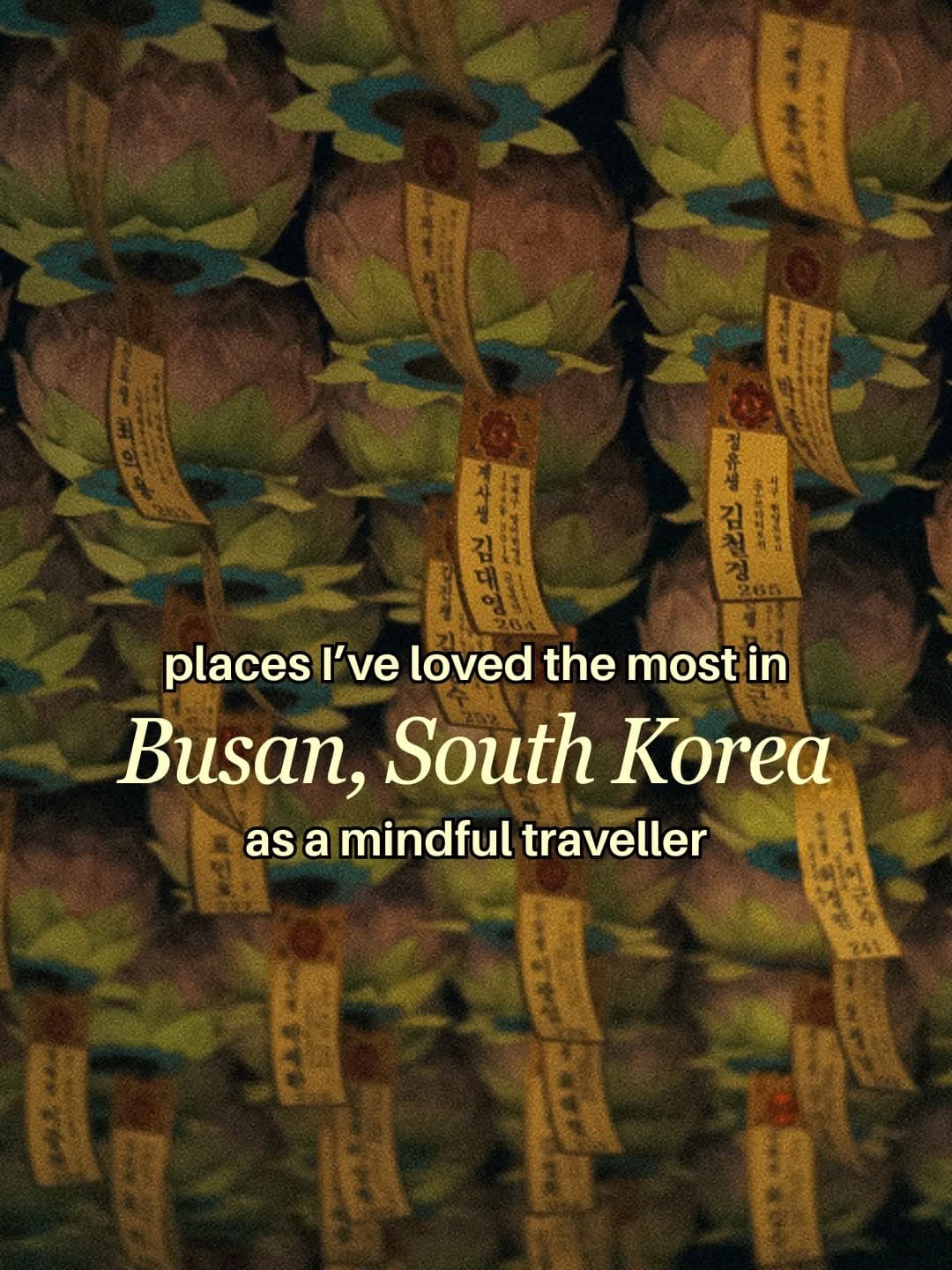 Diverse Busan Attractions Rich in History and Culture