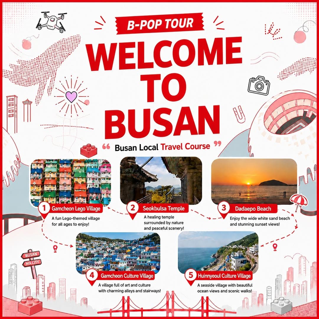 Busan B-Pop Tour: K-Pop Fan's Local Journey