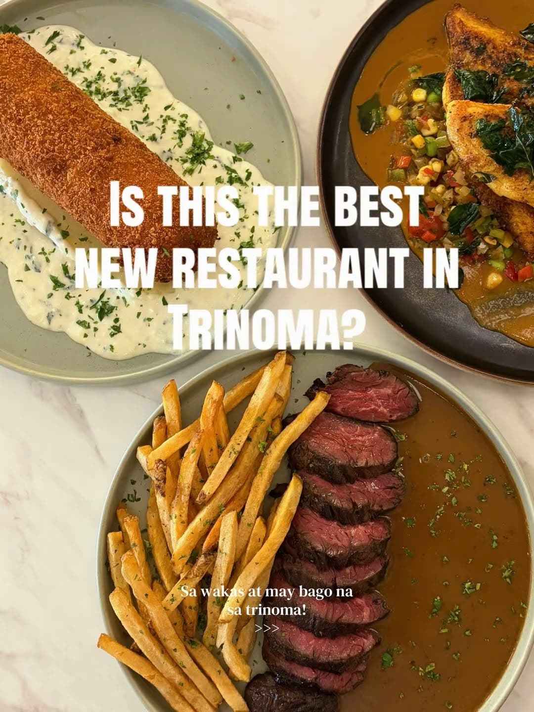 New Food Spots and Shopping at Trinoma Mall