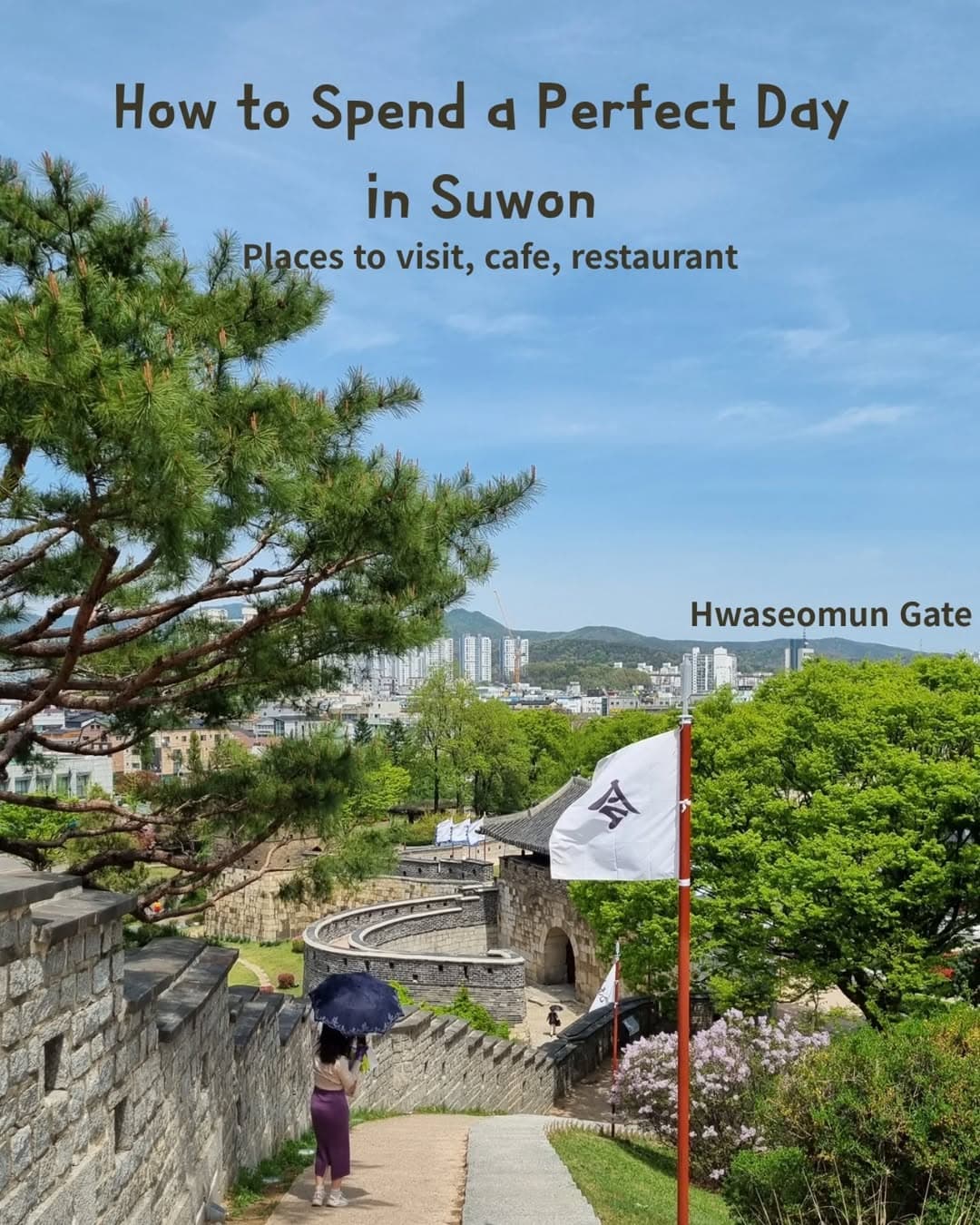 Suwon Day Trip: History, Cafes, and Modern Shopping