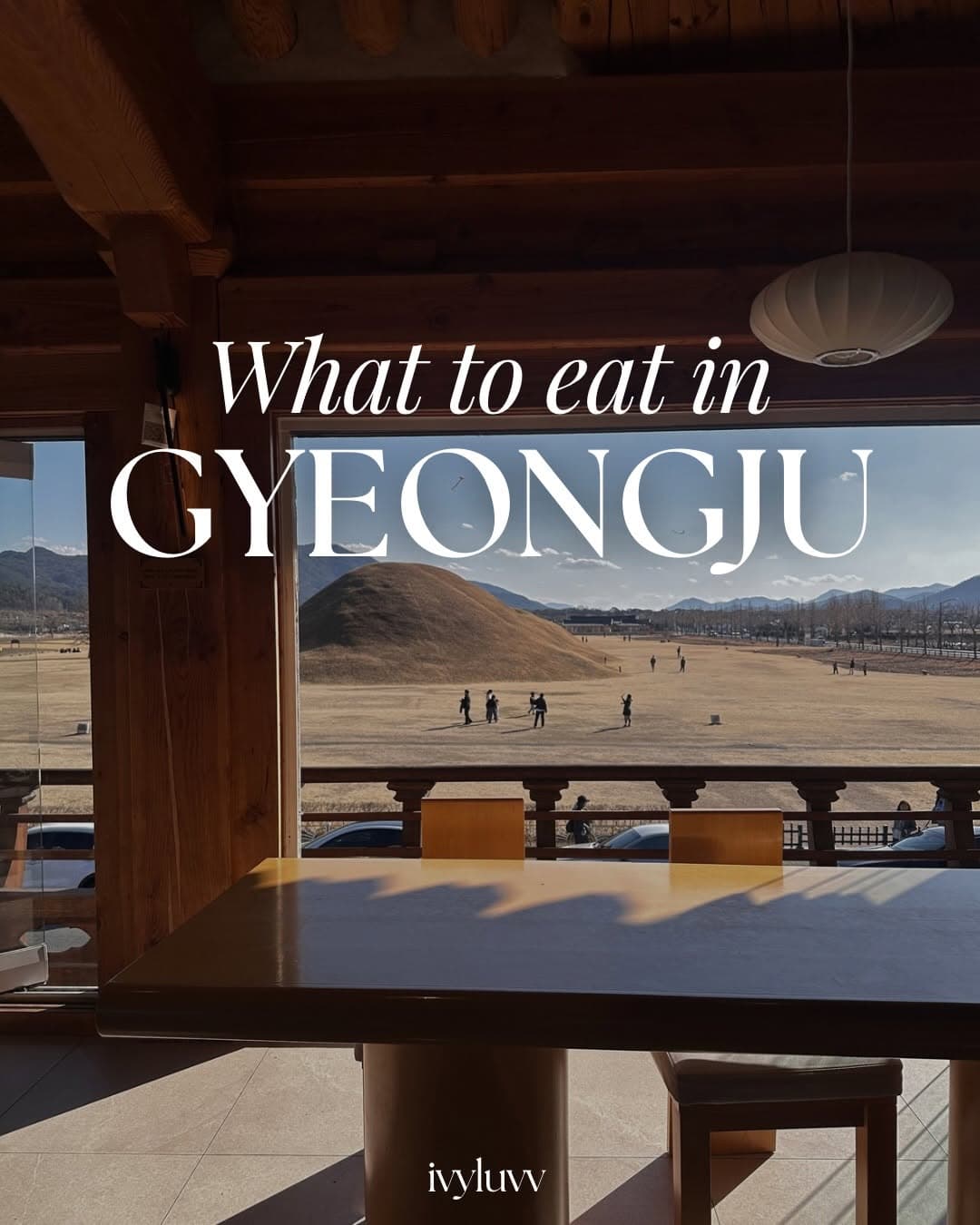 Gyeongju's Top Food Spots for Your Itinerary