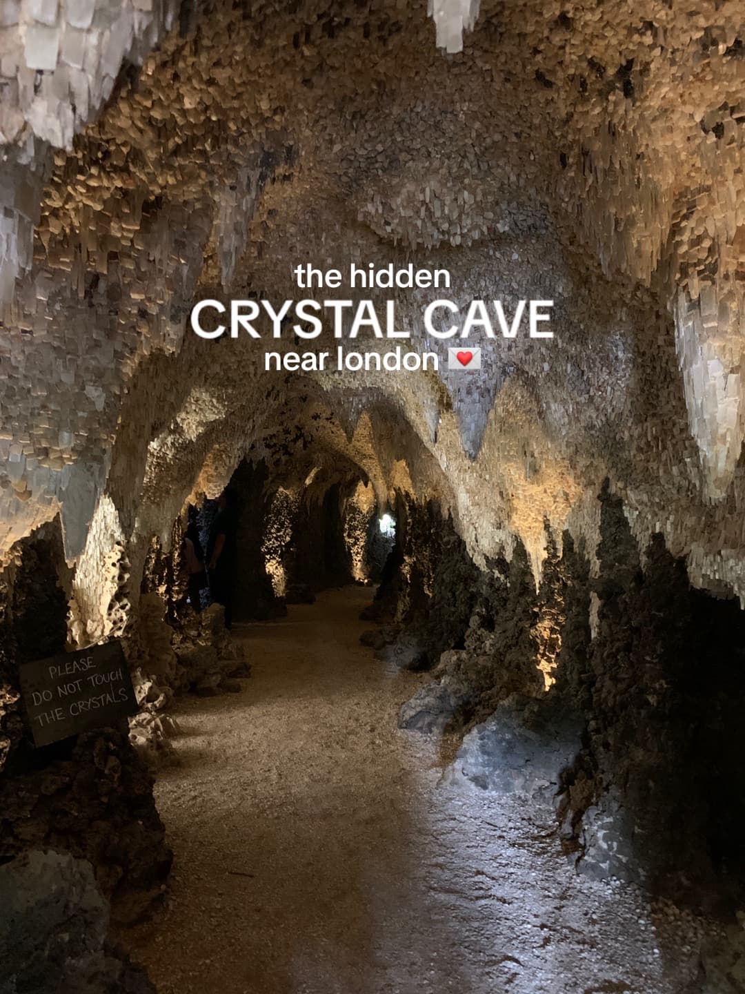 Painshill's Secret Crystal Grotto Near London