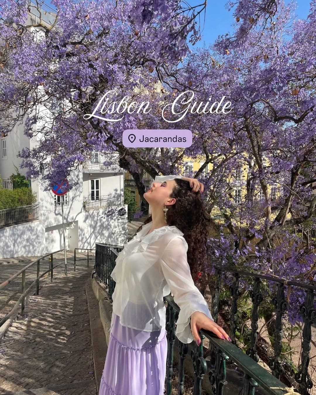 Jacaranda Season in Lisbon's City Center