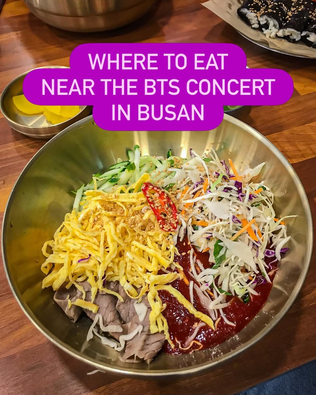 Busan Food Spots Near Stadium For Concert Goers