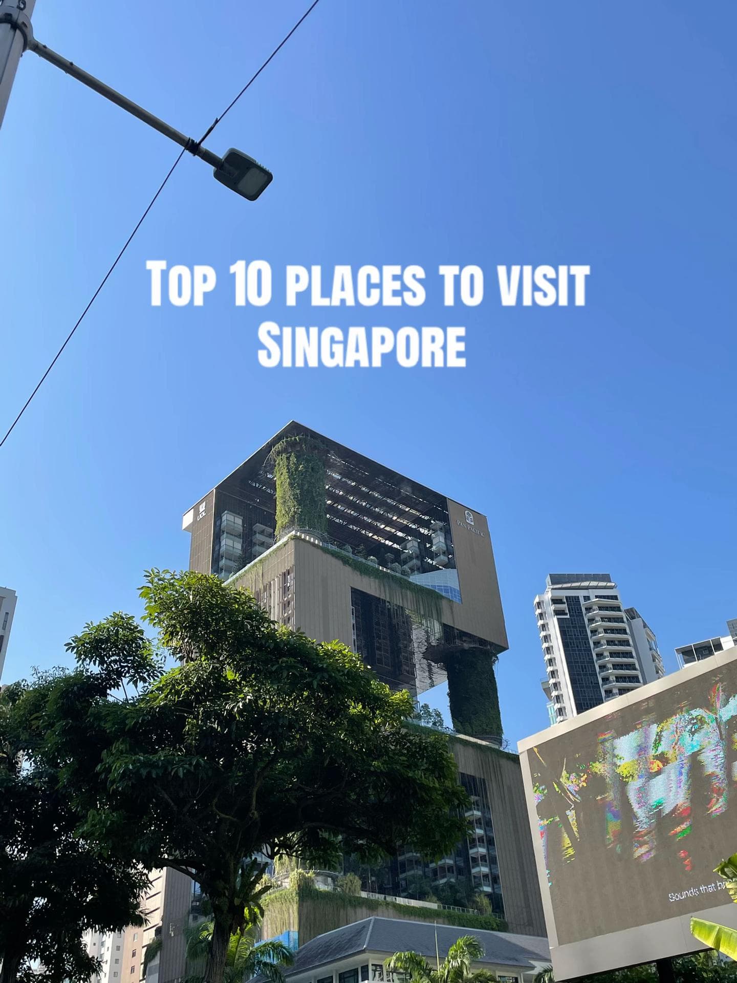 Singapore Attractions And Gardens