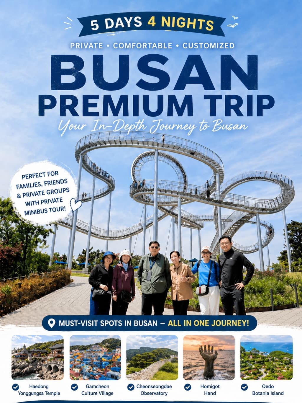 Busan, Gyeongju, Pohang, and Geoje Tour