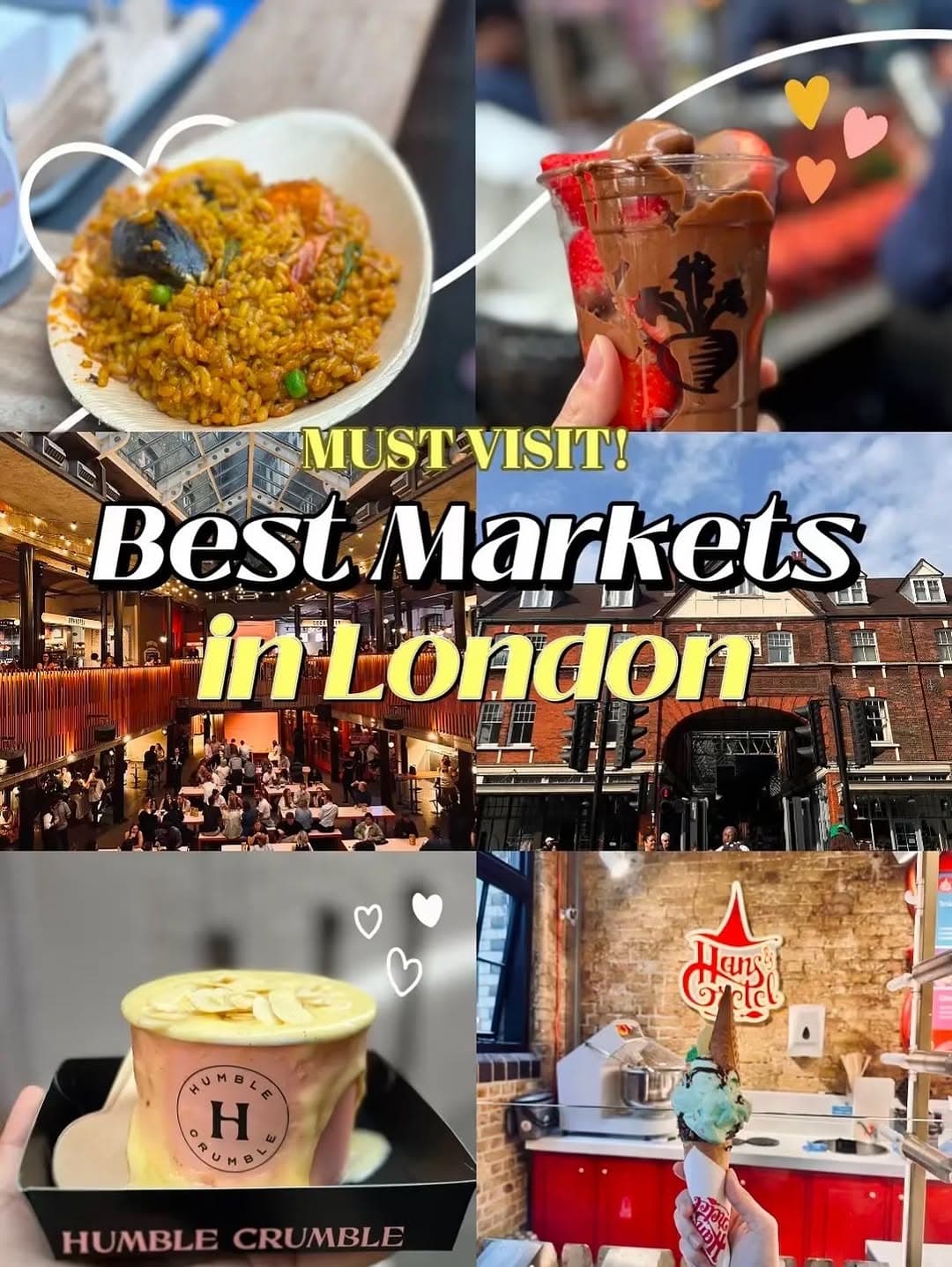 London's Best Markets for Food, Finds, and Vibes