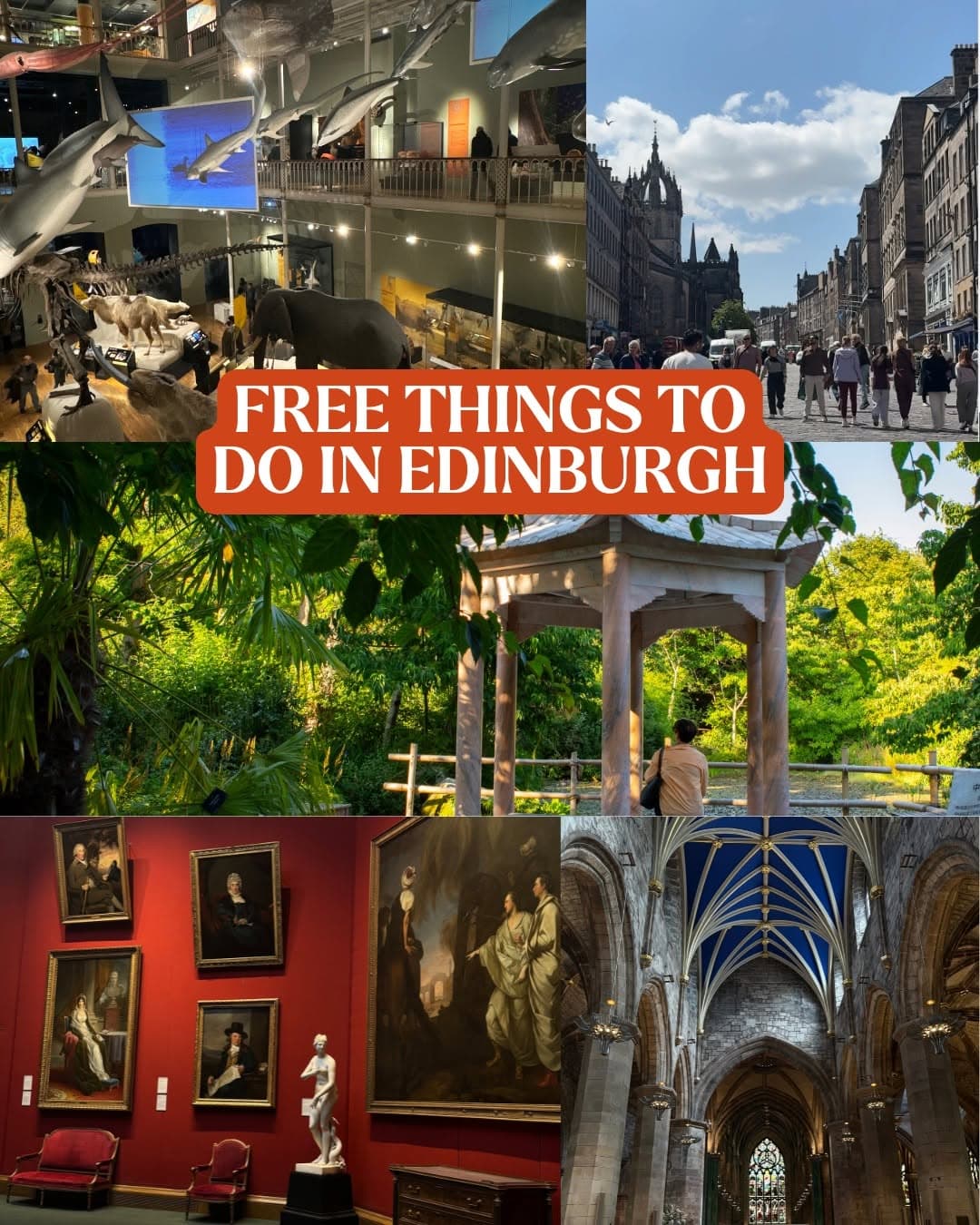 Free Attractions In Edinburgh