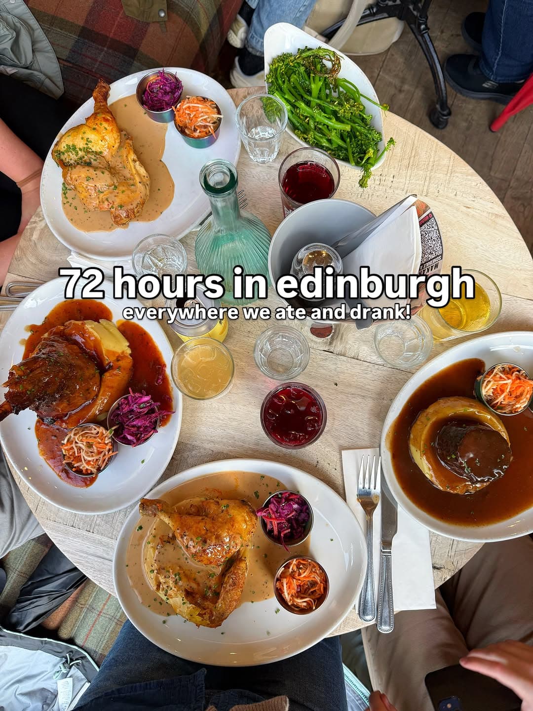 Edinburgh Eateries and Drinkeries From A 72-Hour Trip
