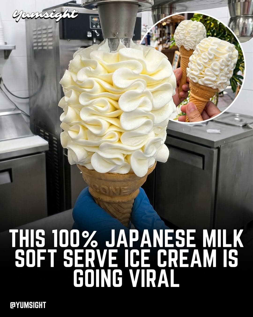 Hokkaido Milk Soft Serve Goes Viral In Harajuku