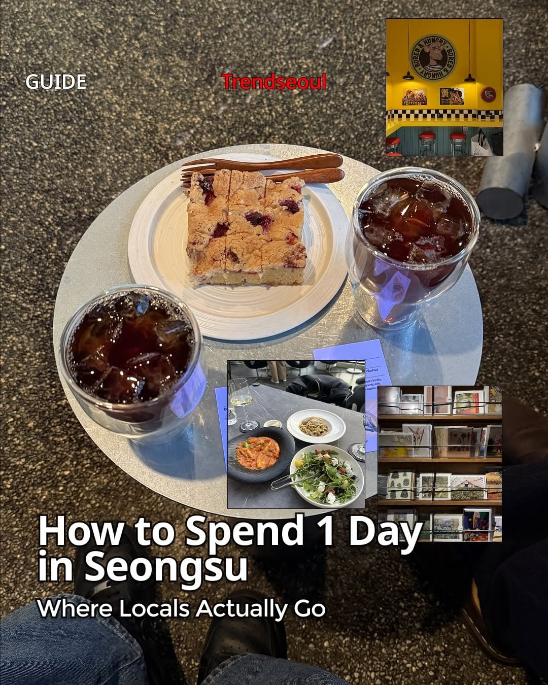 Seongsu 1-Day Food, Shopping, and Drink Itinerary