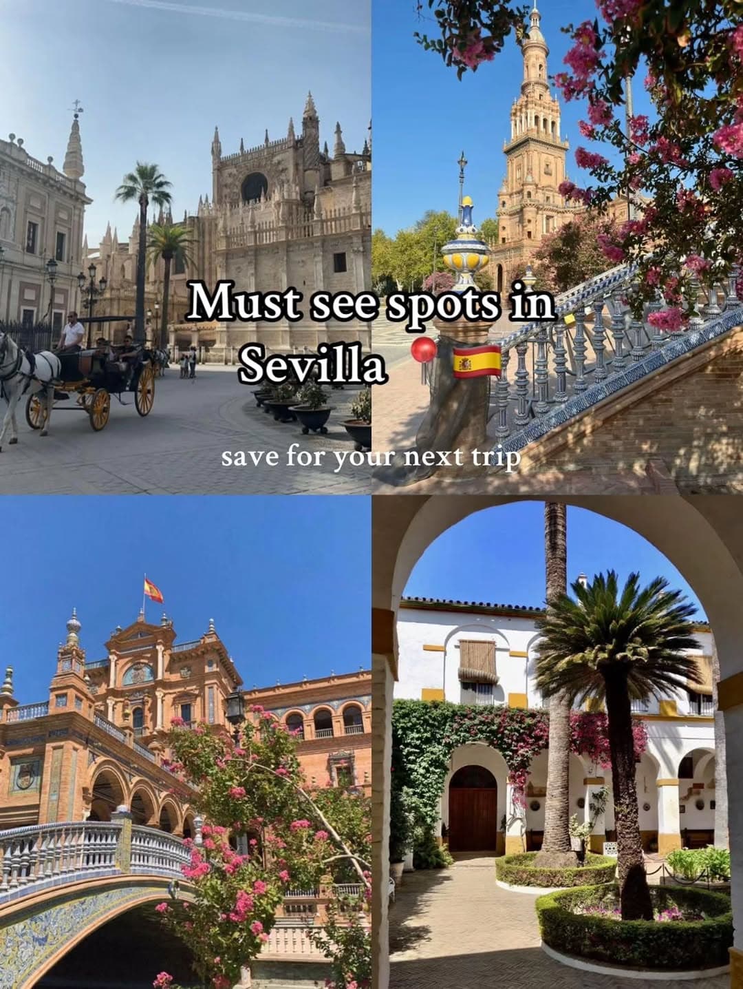 Seville's Royal Alcázar, Cathedral, Plaza De España