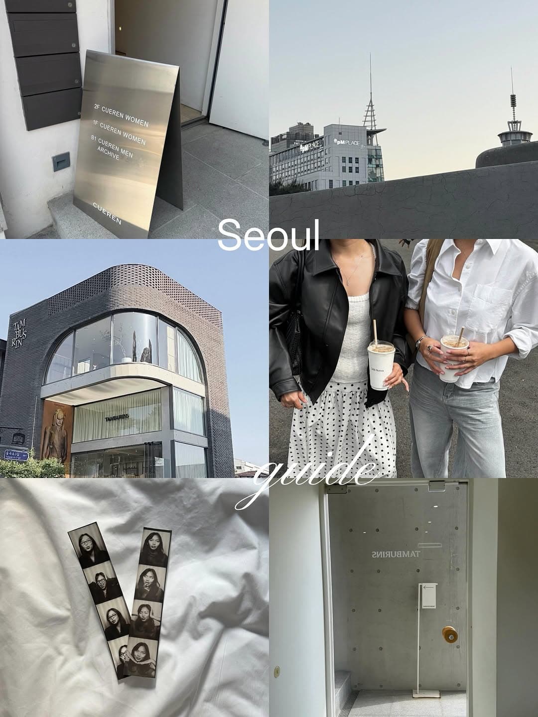 Gen-Z Seoul Cafes, Shops & Photo Spots