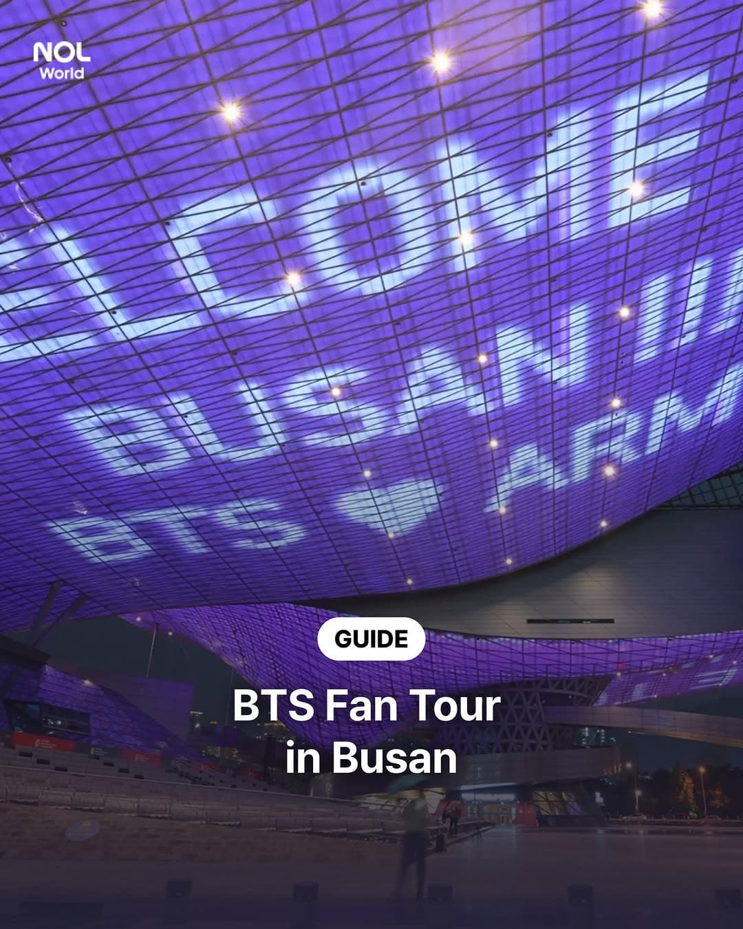 Busan BTS Fan Tour Following Members' Footsteps