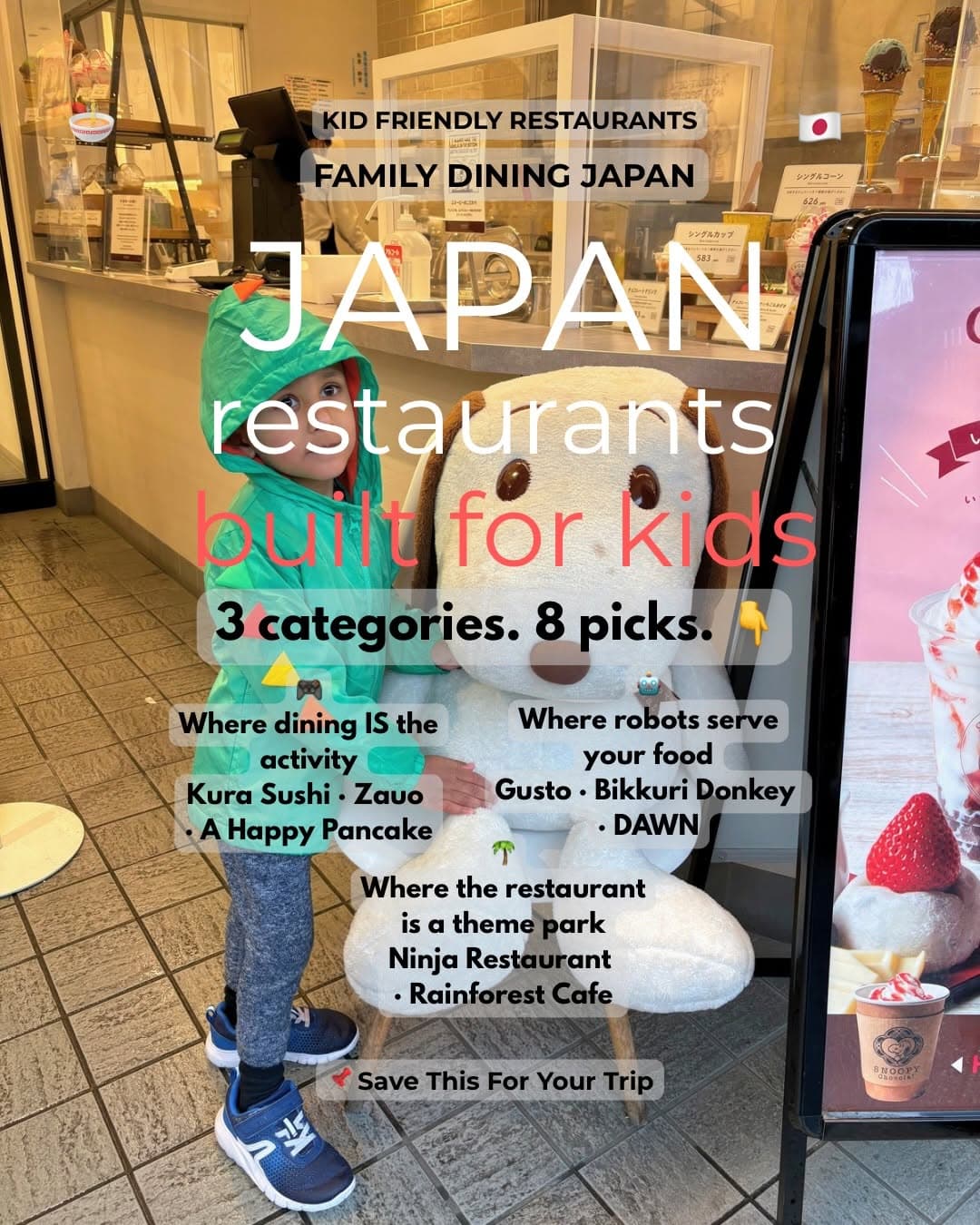 Japan's Theme Restaurants For Entertaining Kids