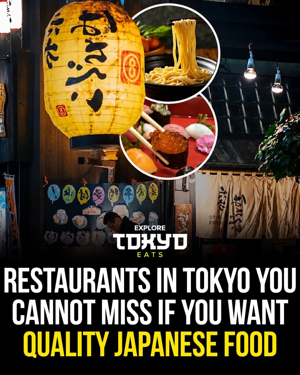 Eight Tokyo Eateries for Authentic Japanese Food