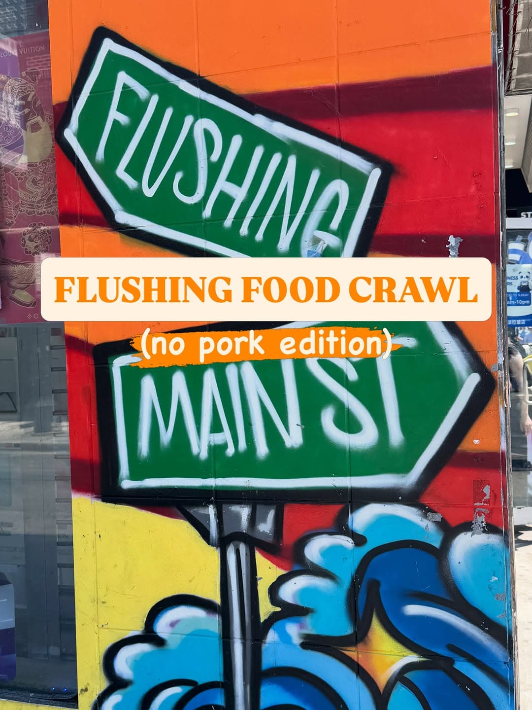 Flushing Food Crawl Without Pork
