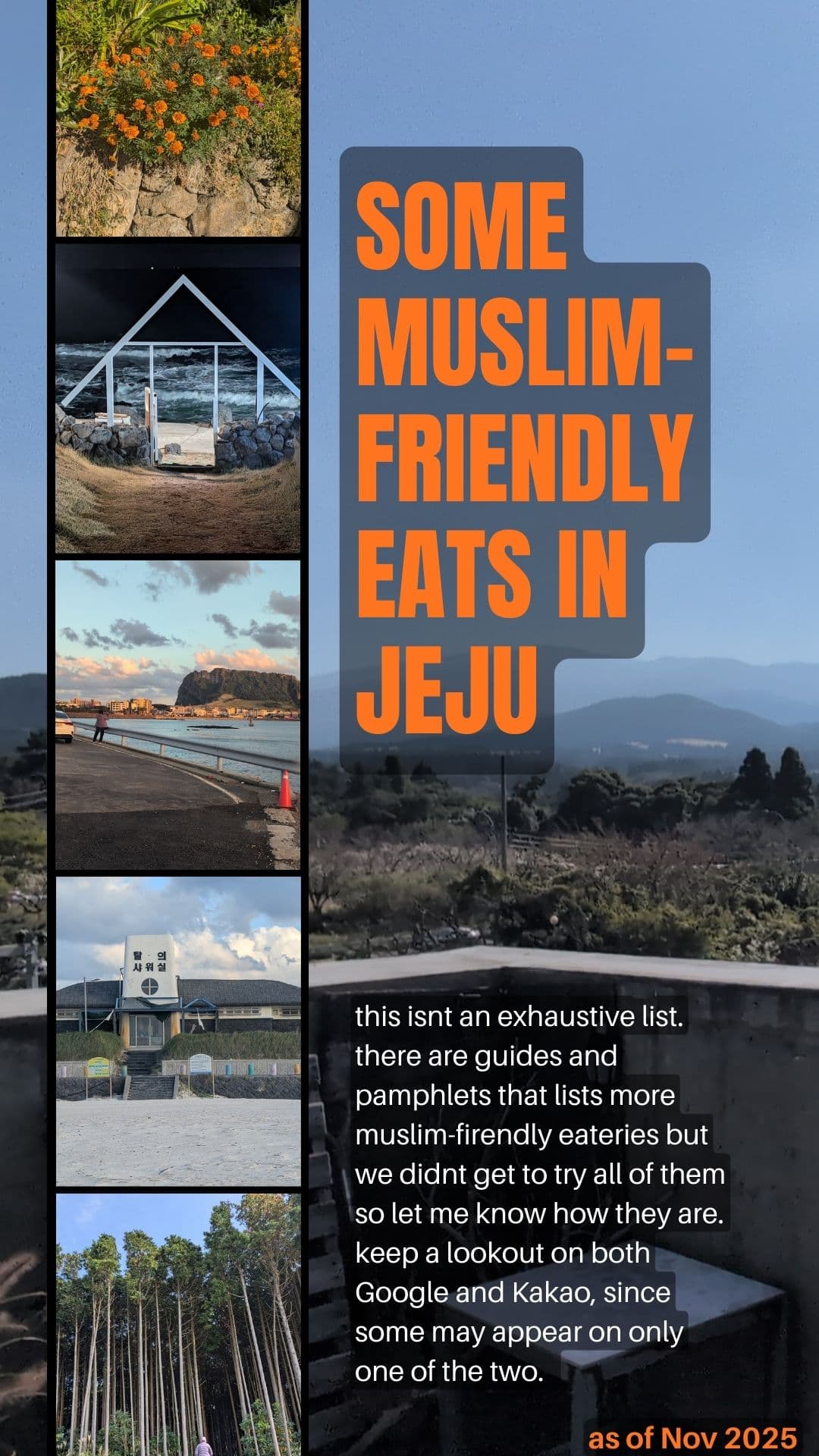 Jeju Island Restaurants And Cafes
