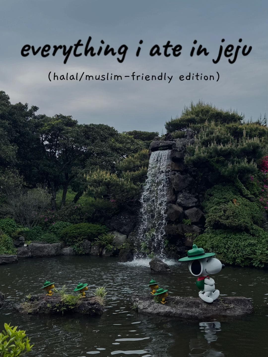 Jeju Halal Food Diary: Markets, Cafes, and More