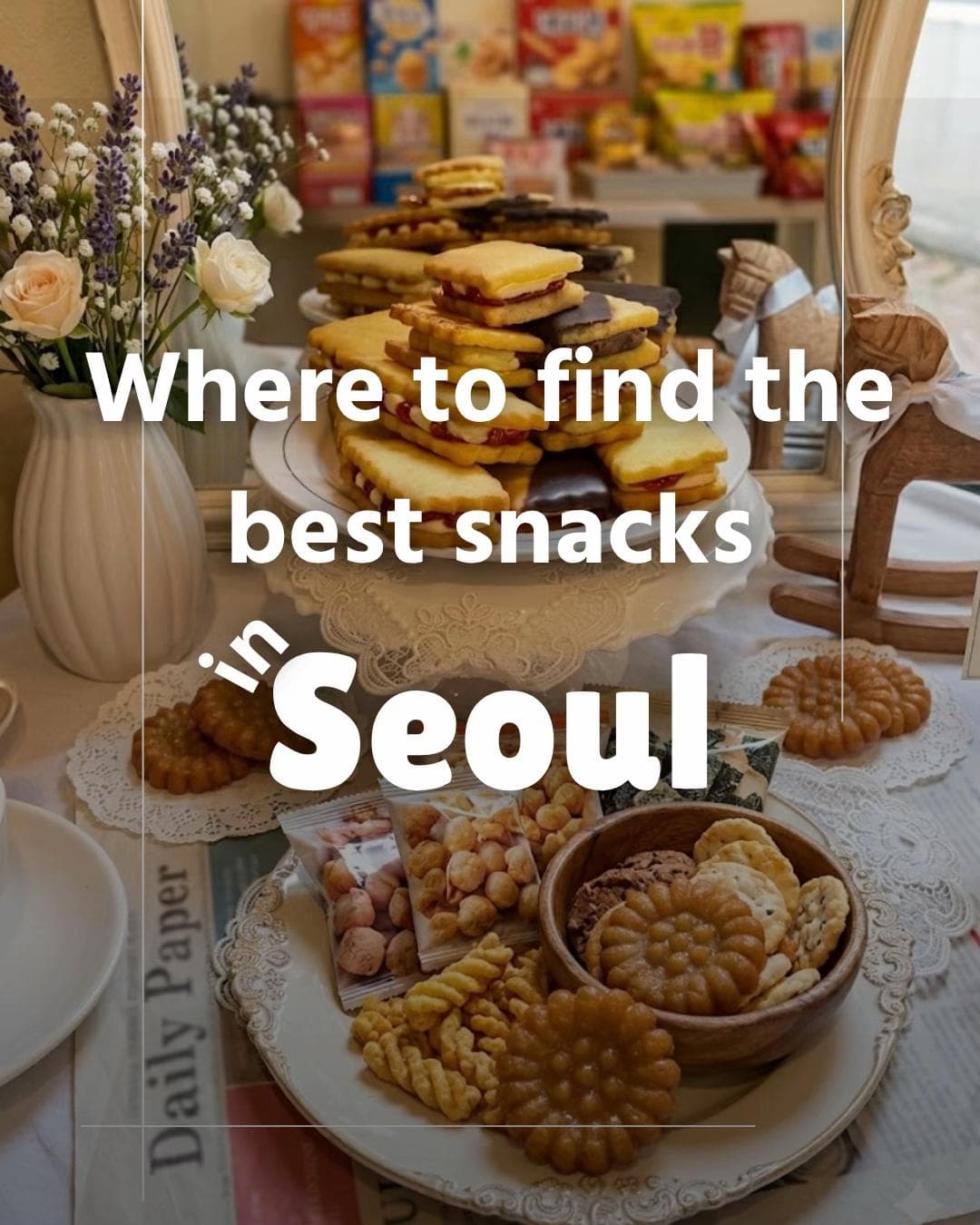 Seoul's Best Snack Shops for Souvenirs