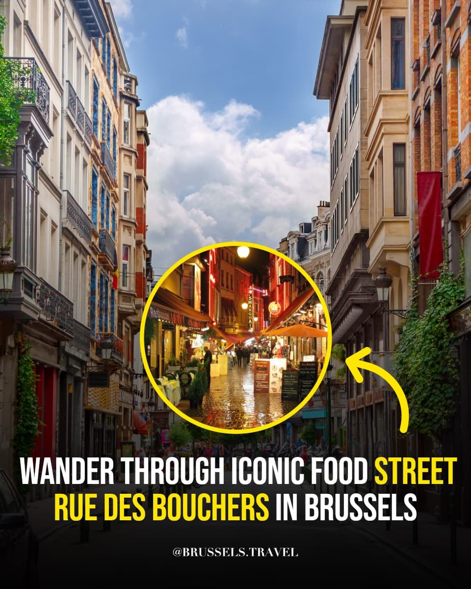 Rue des Bouchers: Brussels' Iconic Restaurant Street