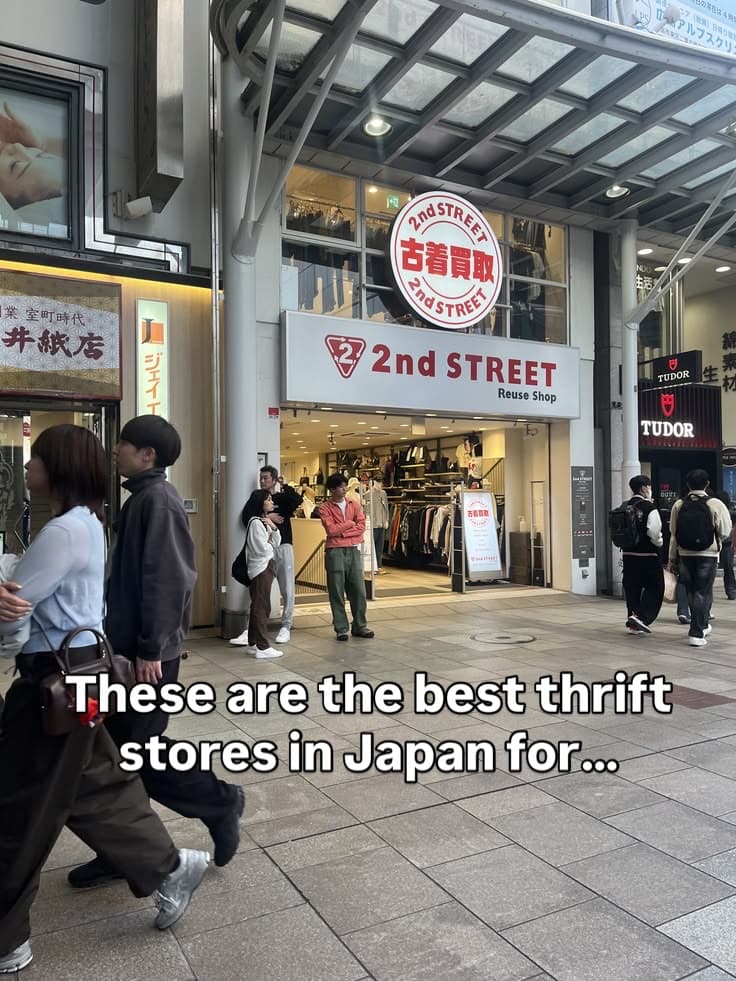 Japan's Top Thrift Stores For Various Goods