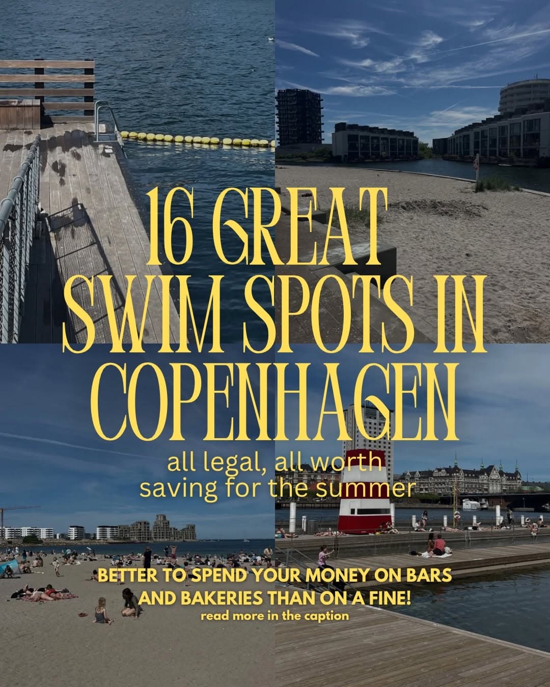 Copenhagen Harbour Official Swimming Spots
