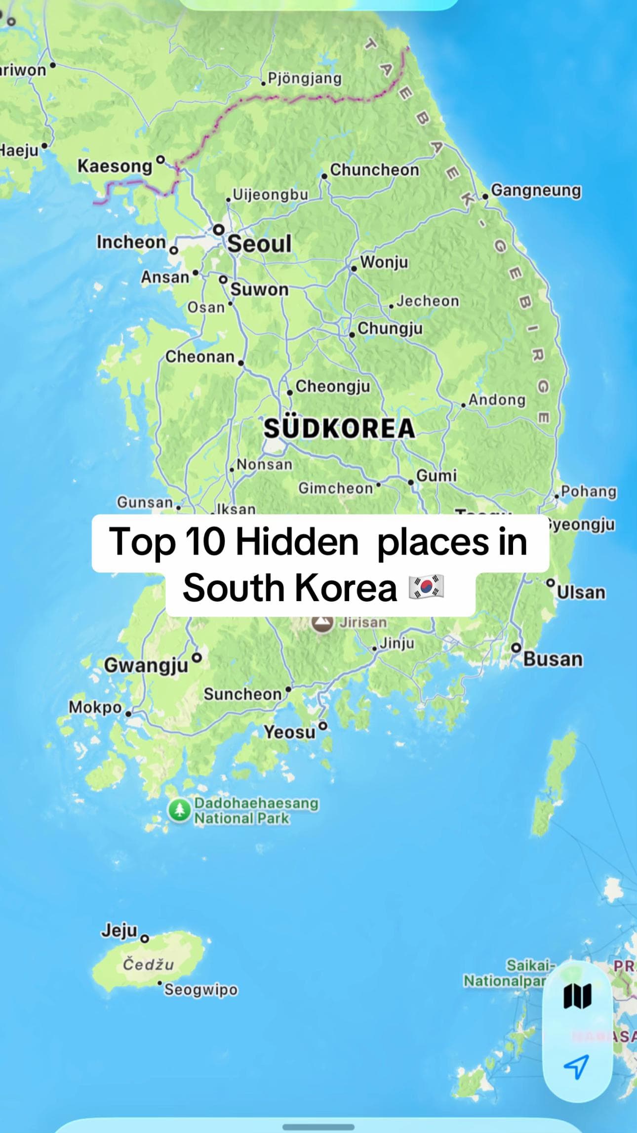 South Korea's Beautiful Nature and Cultural Sites