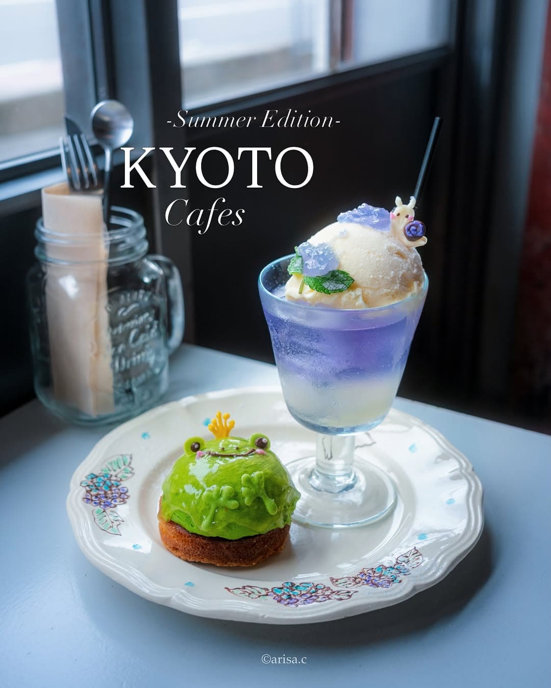 Kyoto Cafes Featuring Seasonal Desserts