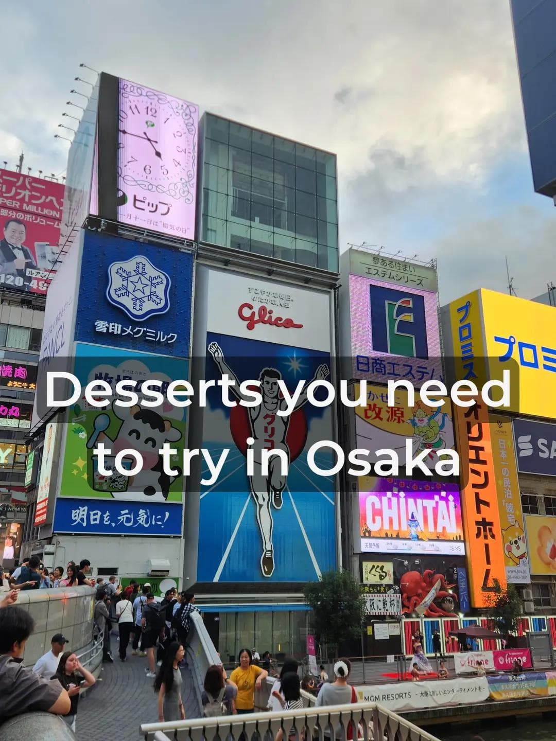 Osaka's Delicious Desserts And Sweet Treats
