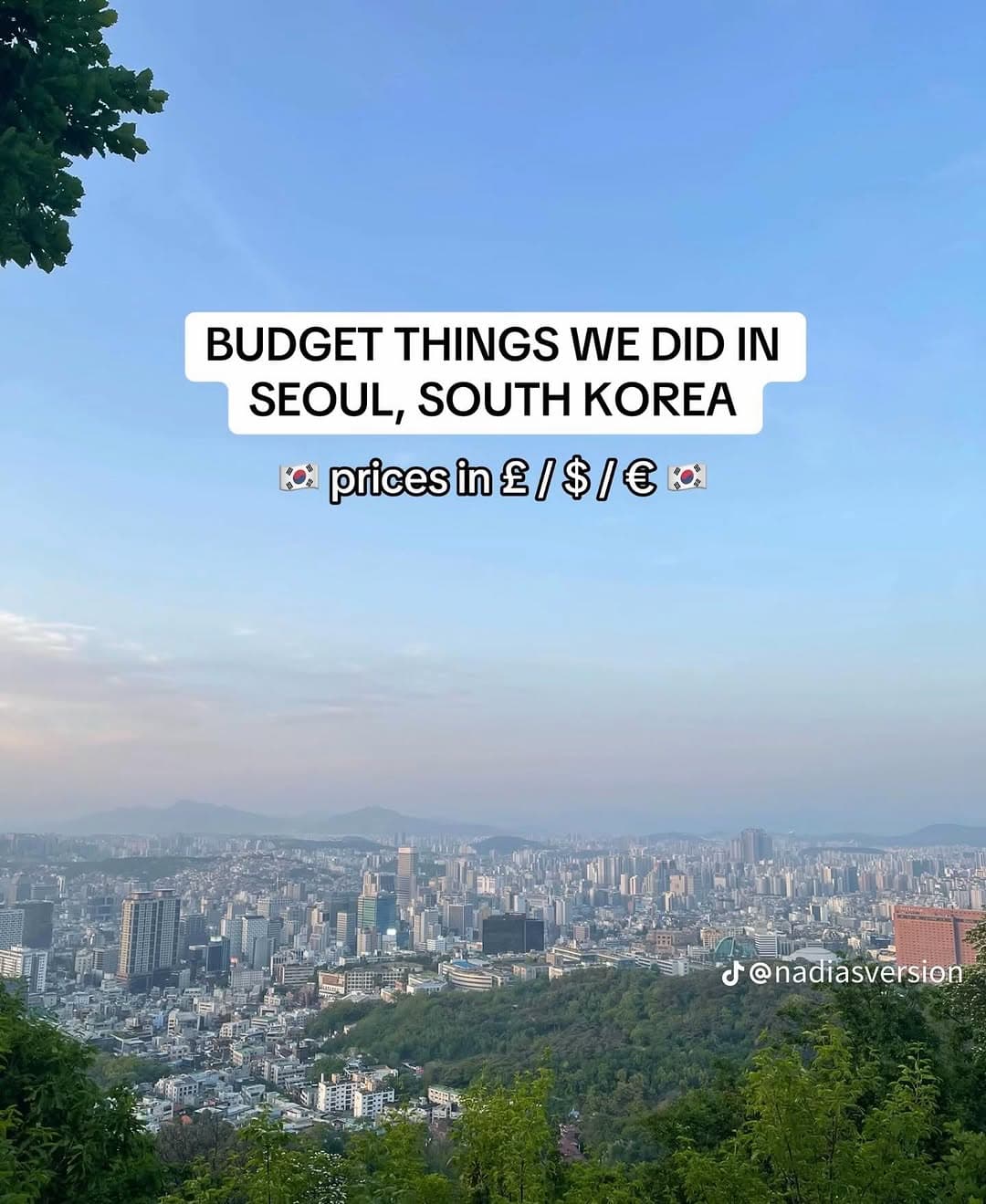 Affordable Activities and Attractions in Seoul