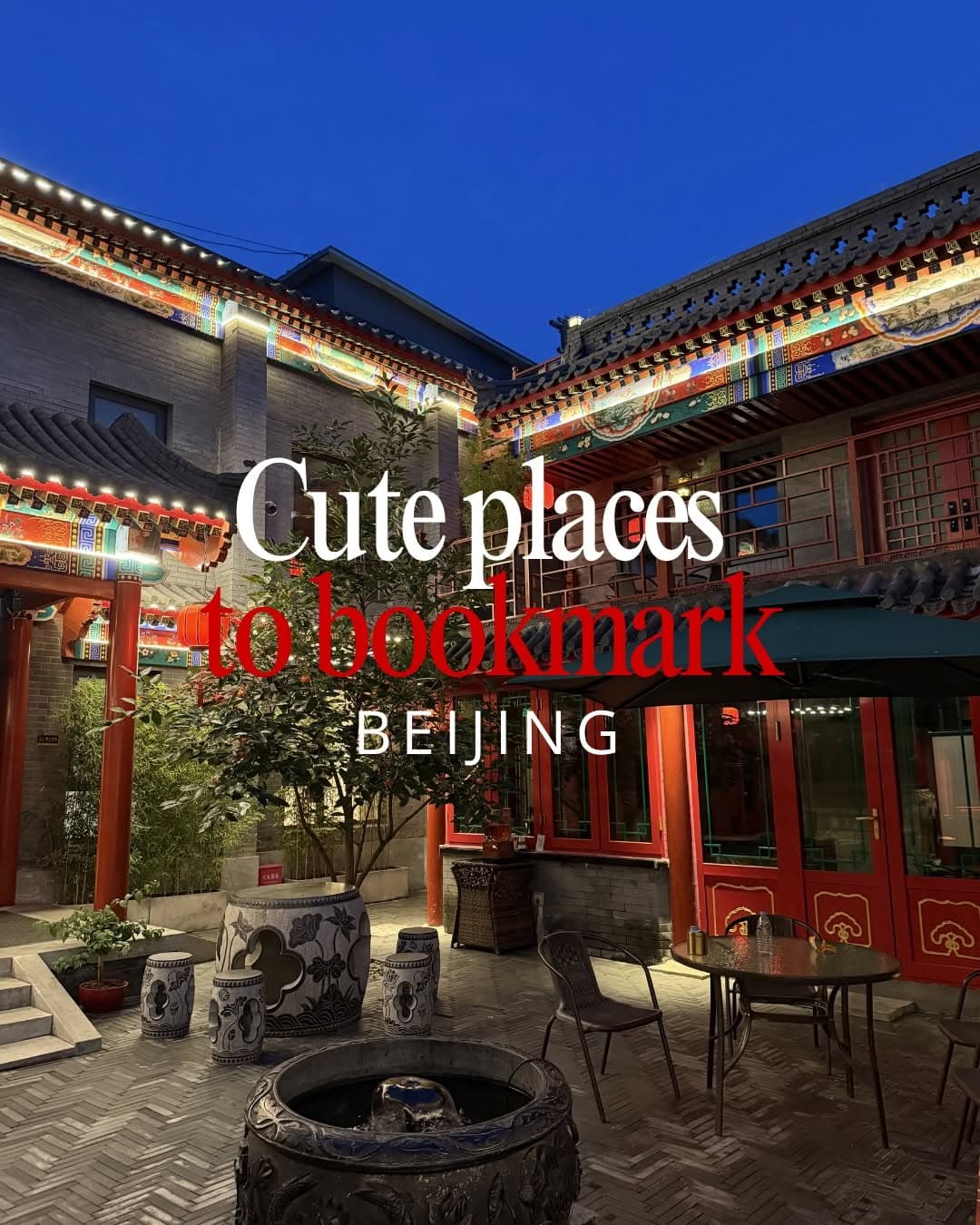 Beijing Hutong Charm: Boutique Hotels, Bars, and Local Life
