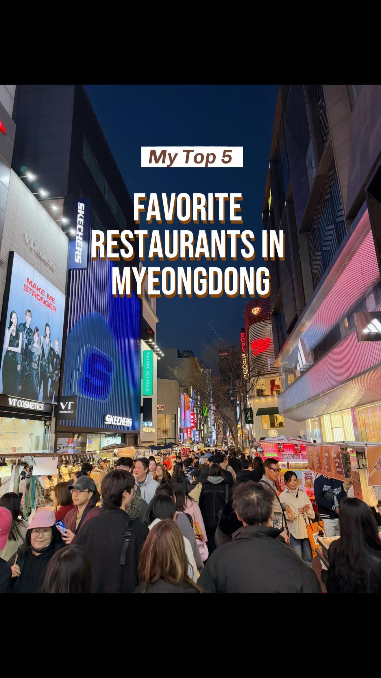 Myeongdong Eateries: A Culinary Tour