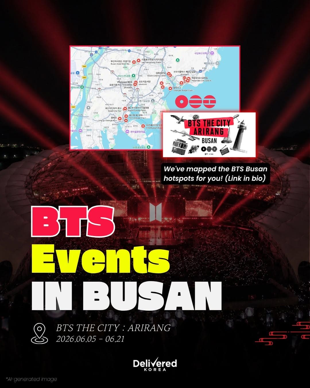 Busan BTS Fan Spots And Attractions