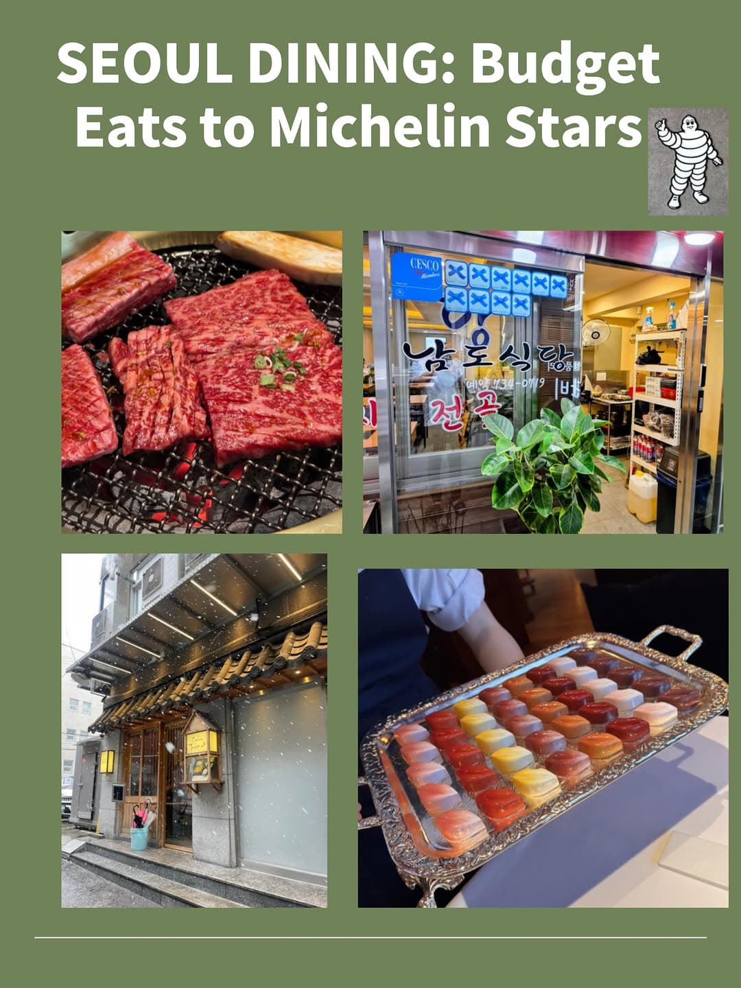 Seoul's Best Affordable and Upscale Dining Spots