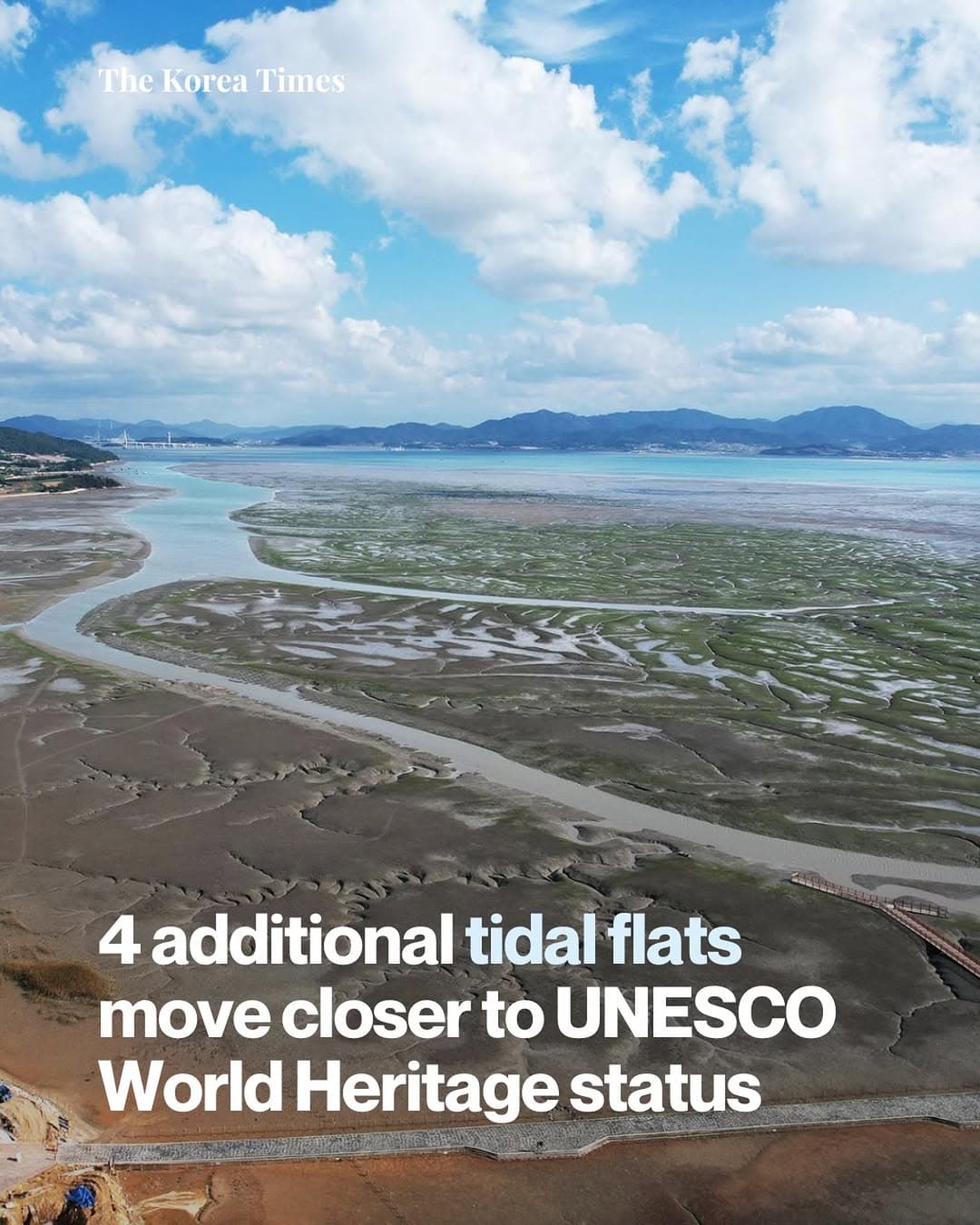 Korean Tidal Flats Recommended for UNESCO World Heritage