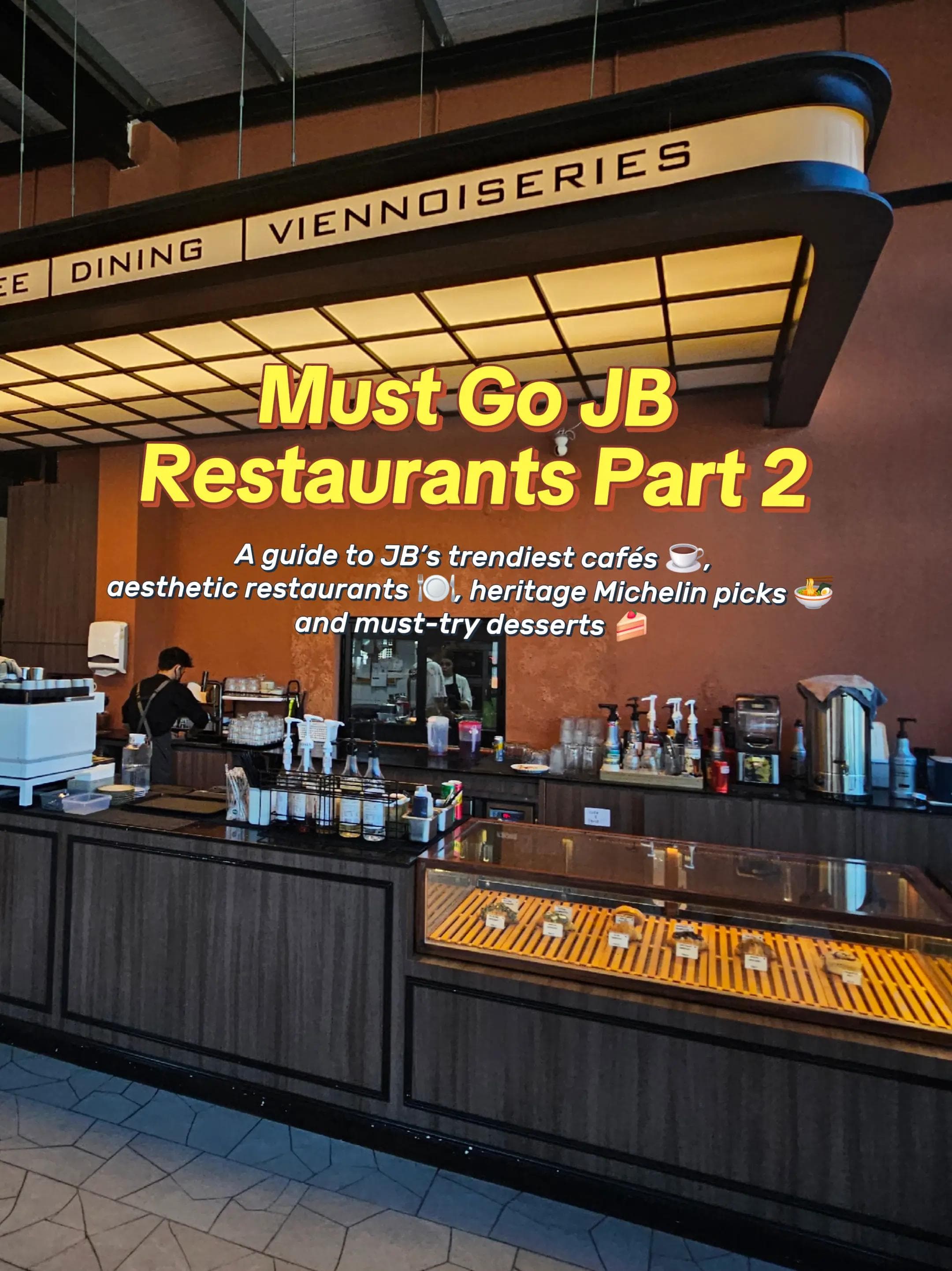 JB Foodie Gems: Aesthetic Cafes, Desserts & Restaurants